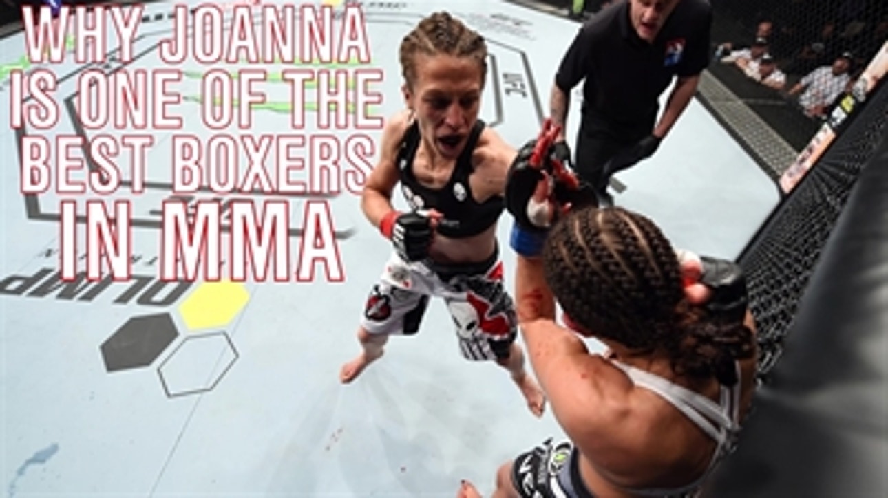 How Joanna Jedrzejczyk uses boxing to stuff opponents