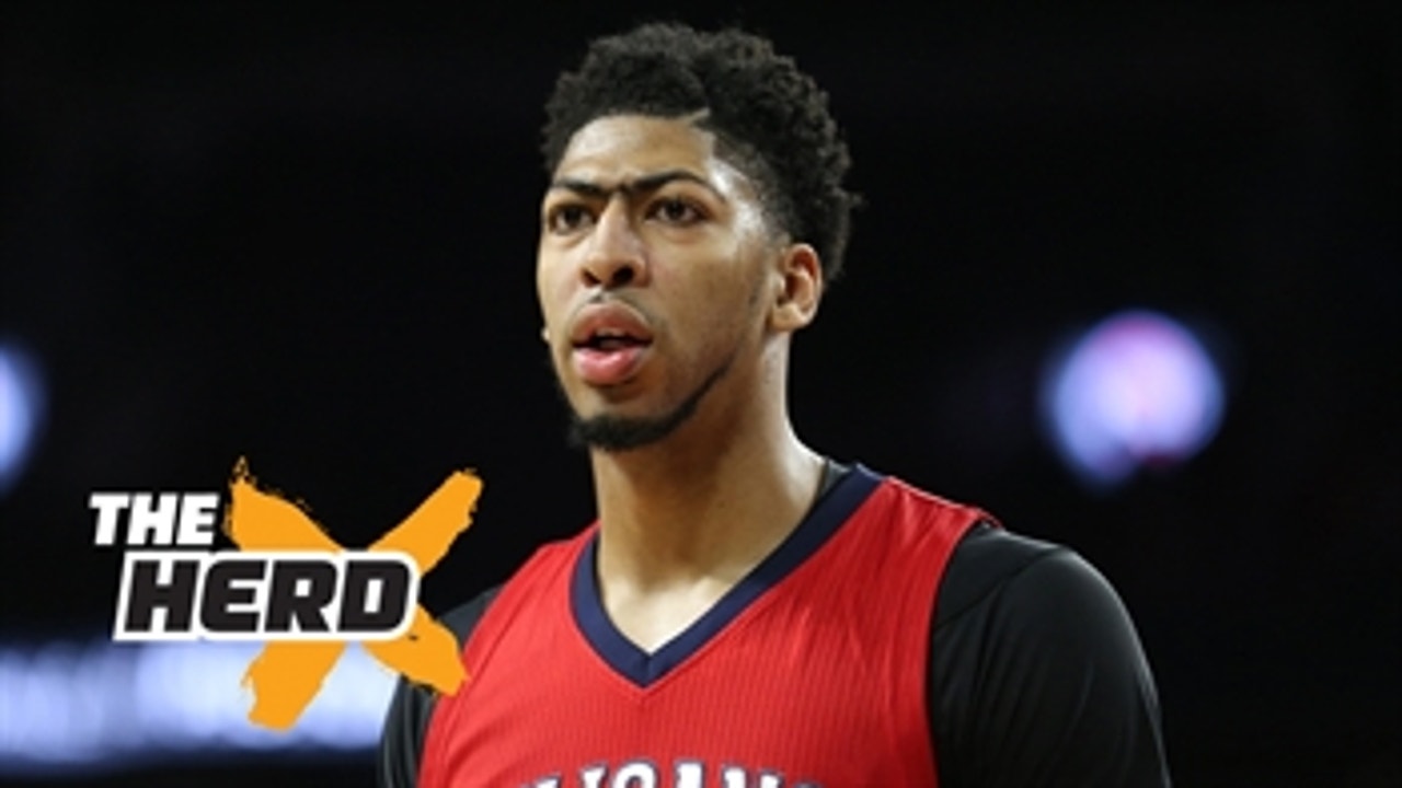 Anthony Davis shows why the 3-point line needs to be moved back - 'The Herd'