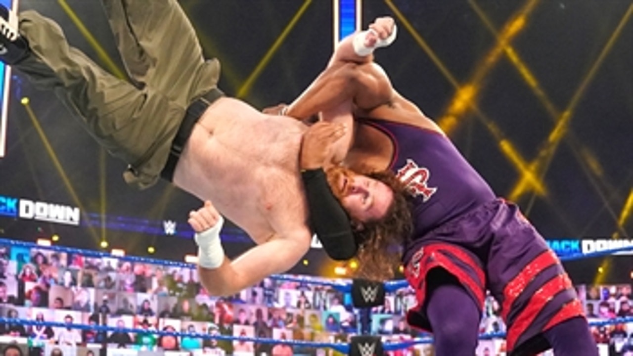 Angelo Dawkins vs. Sami Zayn: SmackDown, March 5, 2021