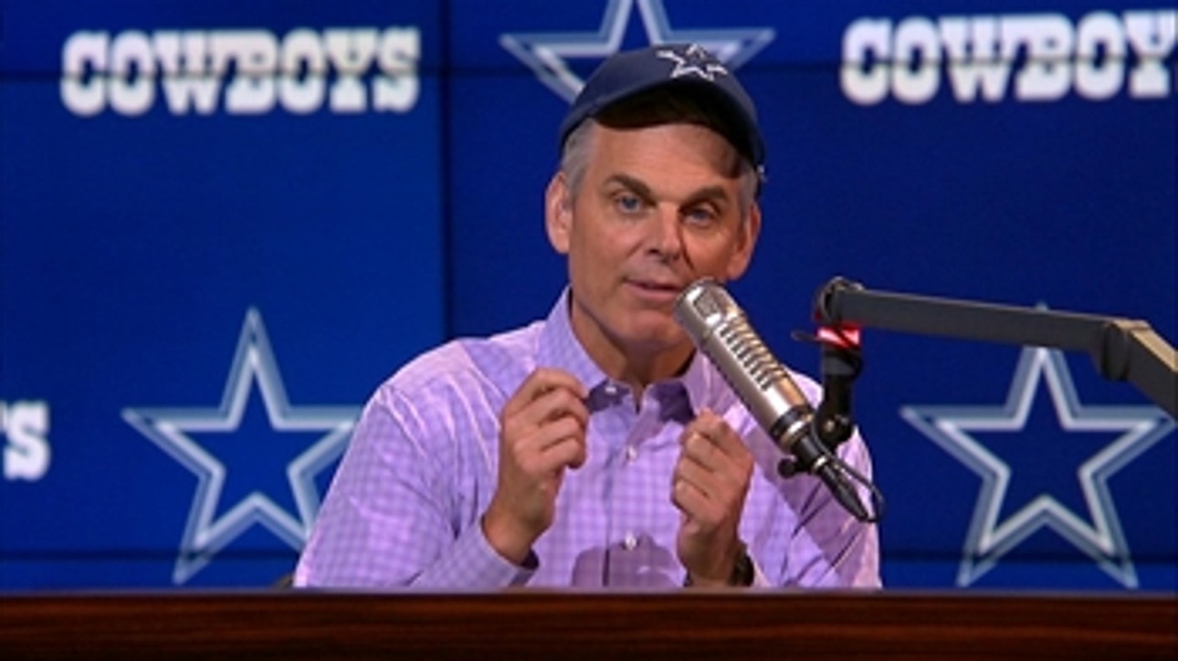 Colin steps inside the 'Presser Cooker' as Jerry Jones, Aaron Rodgers and Nick Saban