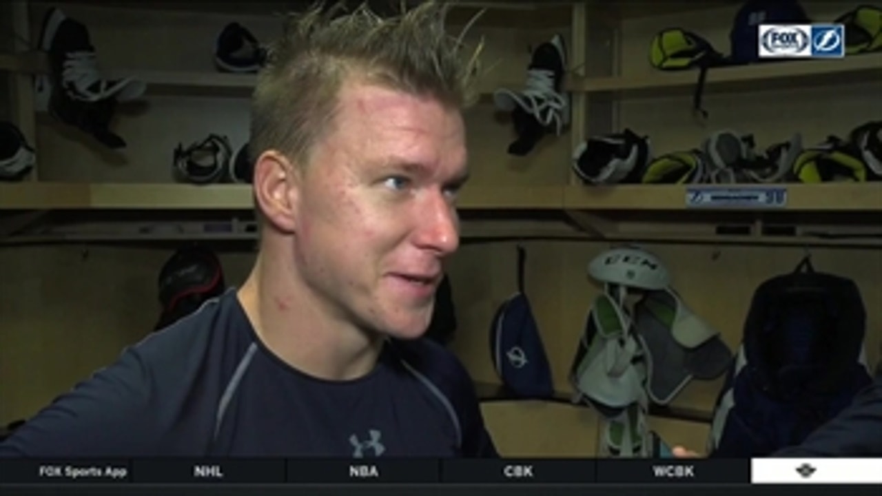 Ondrej Palat on his first points of the season
