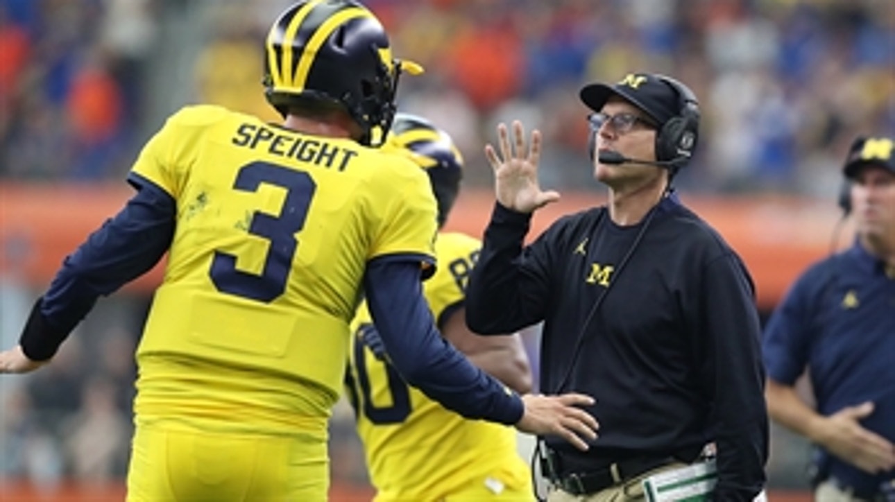 Jim Harbaugh's Michigan Wolverines claw through the Florida Gators 33-17