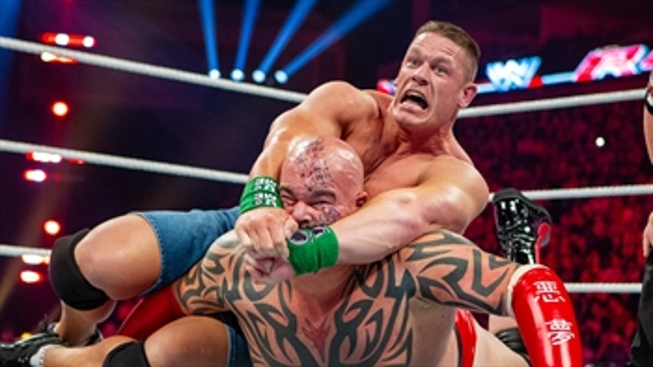 John Cena vs. Tensai - Extreme Rules Match: Raw, April 16, 2012 (Full Match)