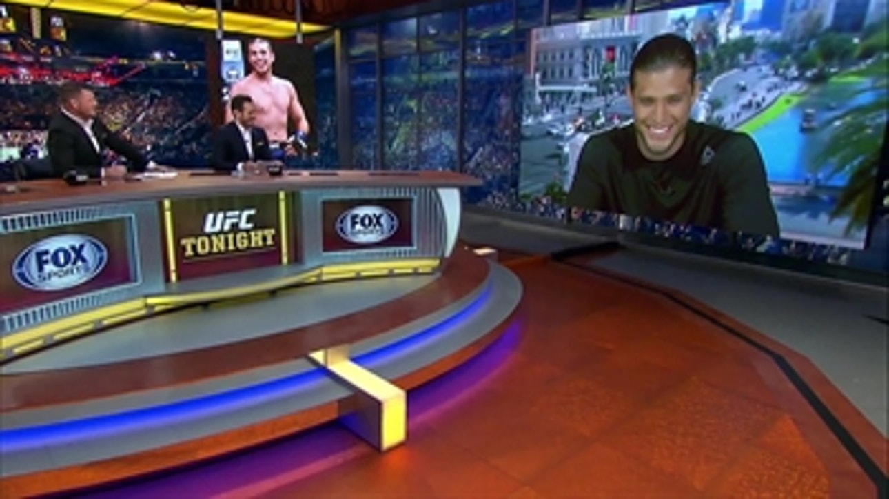 Brian Ortega talks with Michael Bisping and Kenny Florian ' INTERVIEW ' UFC TONIGHT