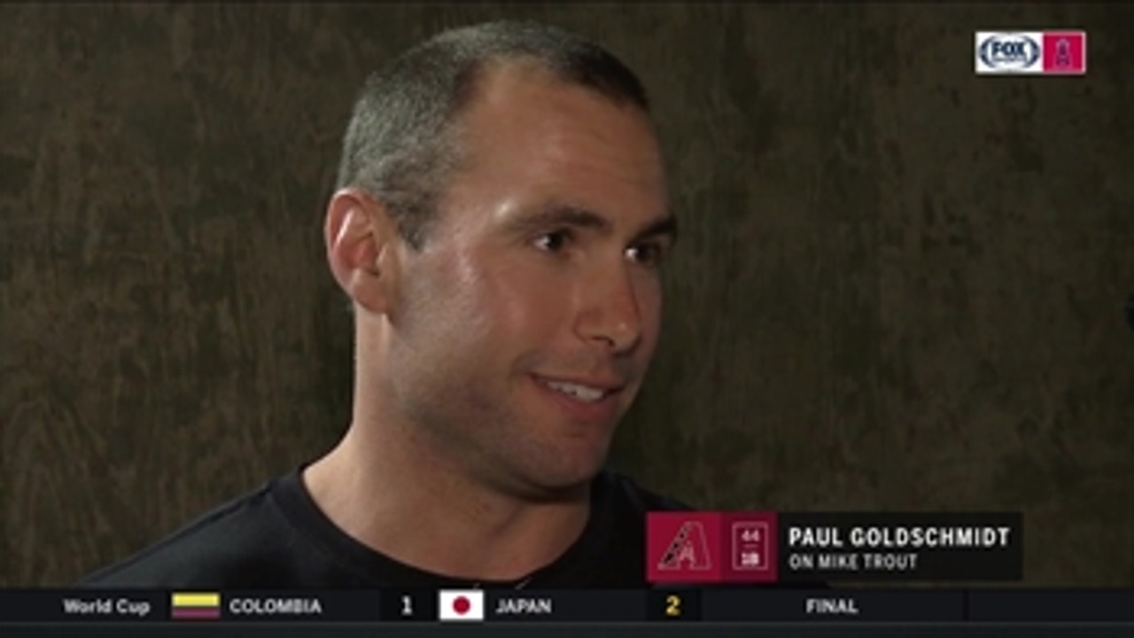 Game recognize game: Paul Goldschmidt has high praise for Mike Trout
