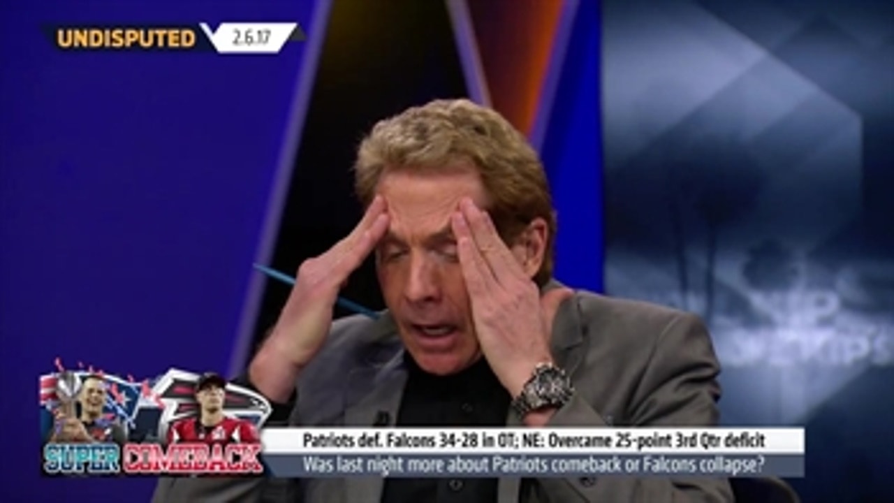 Skip Bayless reacts to Patriots win over Falcons in Super Bowl LI ' UNDISPUTED