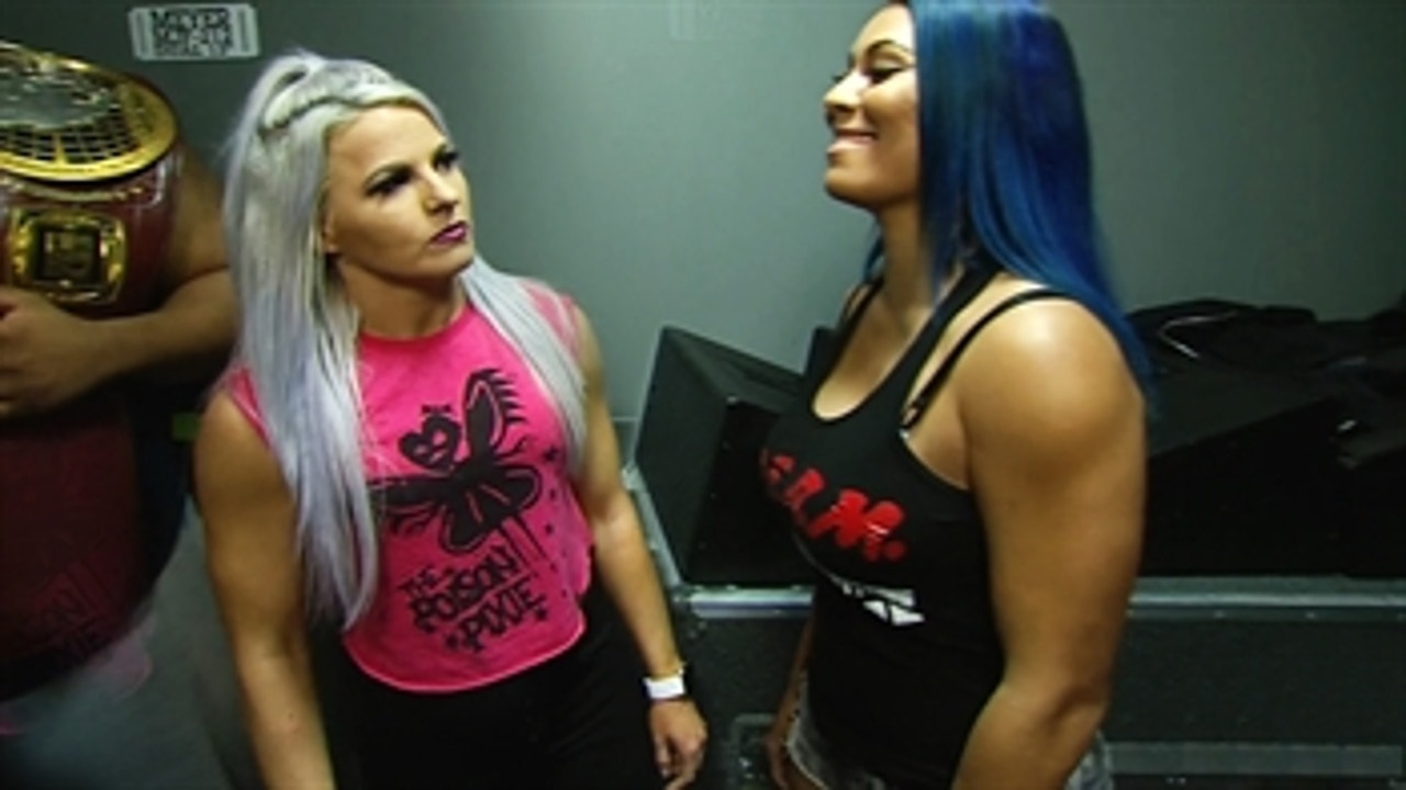 Mia Yim and Candice LeRae duke it out backstage: WWE NXT, June 17, 2020