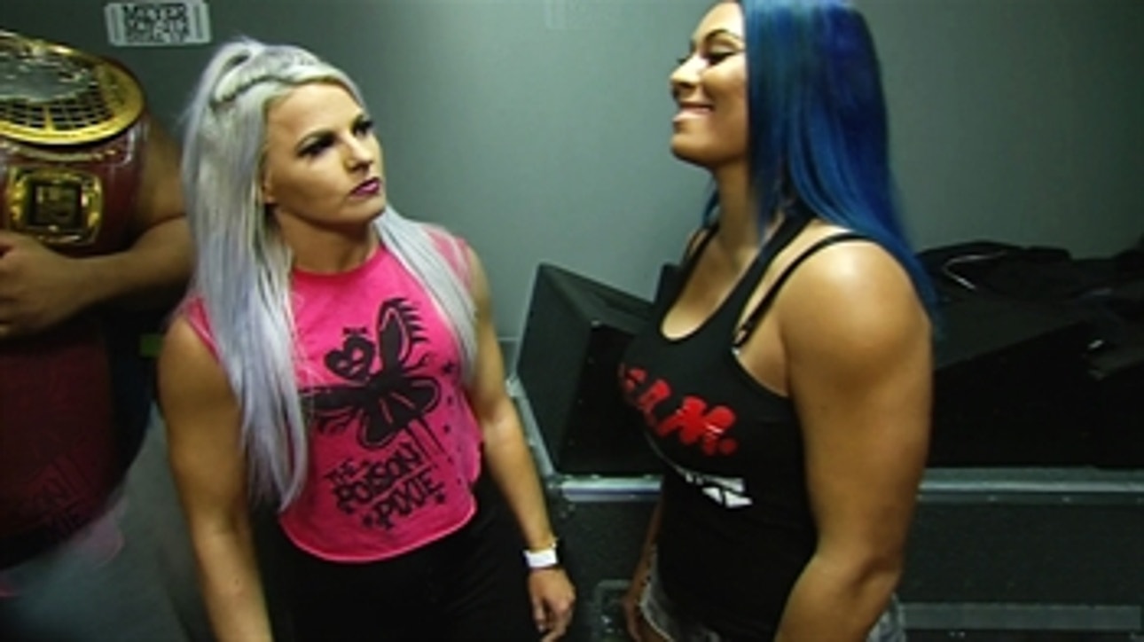 Mia Yim and Candice LeRae duke it out backstage: WWE NXT, June 17, 2020