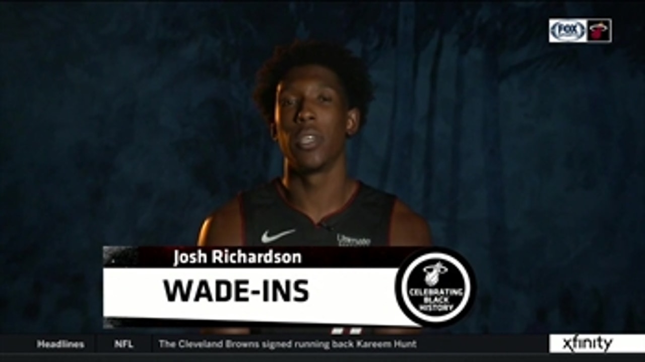 Black History Month: Miami Heat's Josh Richardson on the wade-ins in South Florida