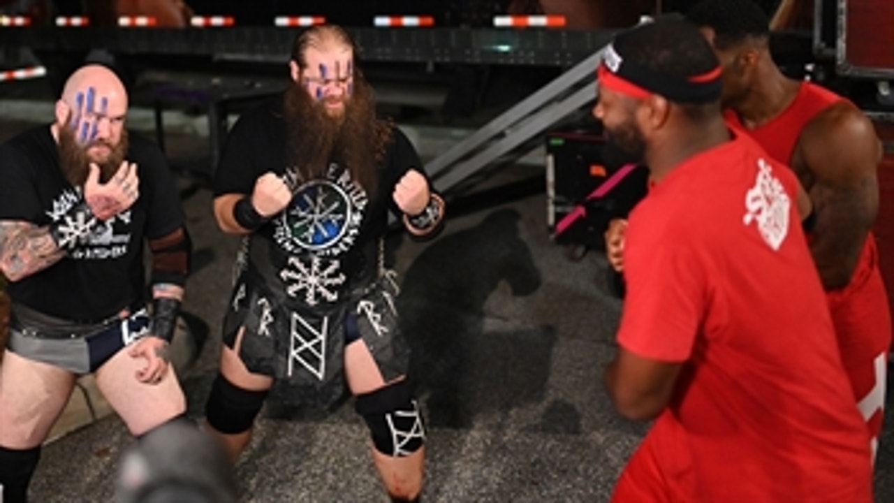 The Street Profits and Viking Raiders brawl in the parking lot: WWE Backlash 2020 (WWE Network Exclusive)