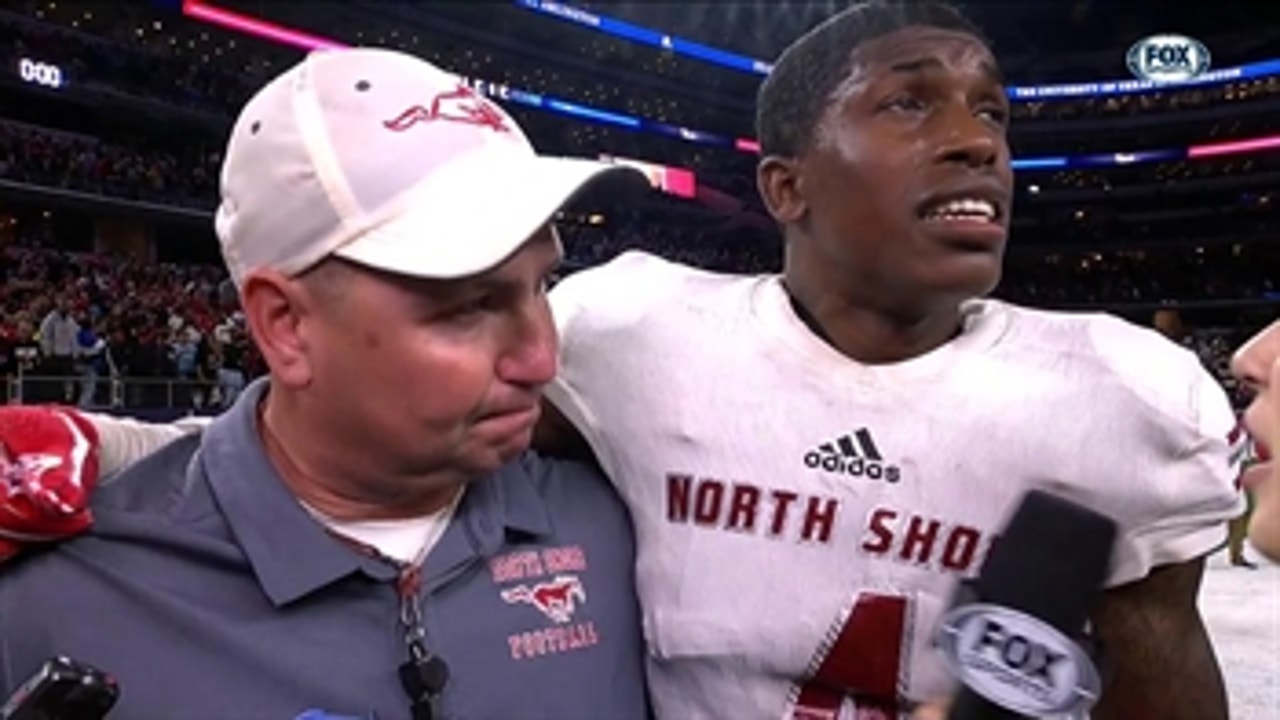 North Shore Reaction after Ridiculous Final Play to Win the Title ' UIL Texas State Football Championships