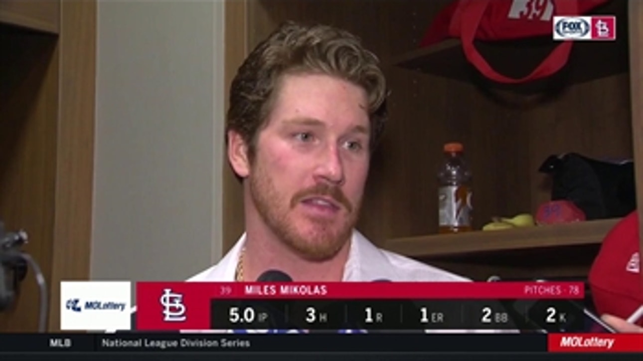 Mikolas: 'Just getting my fastball under control' fueled turnaround after first inning