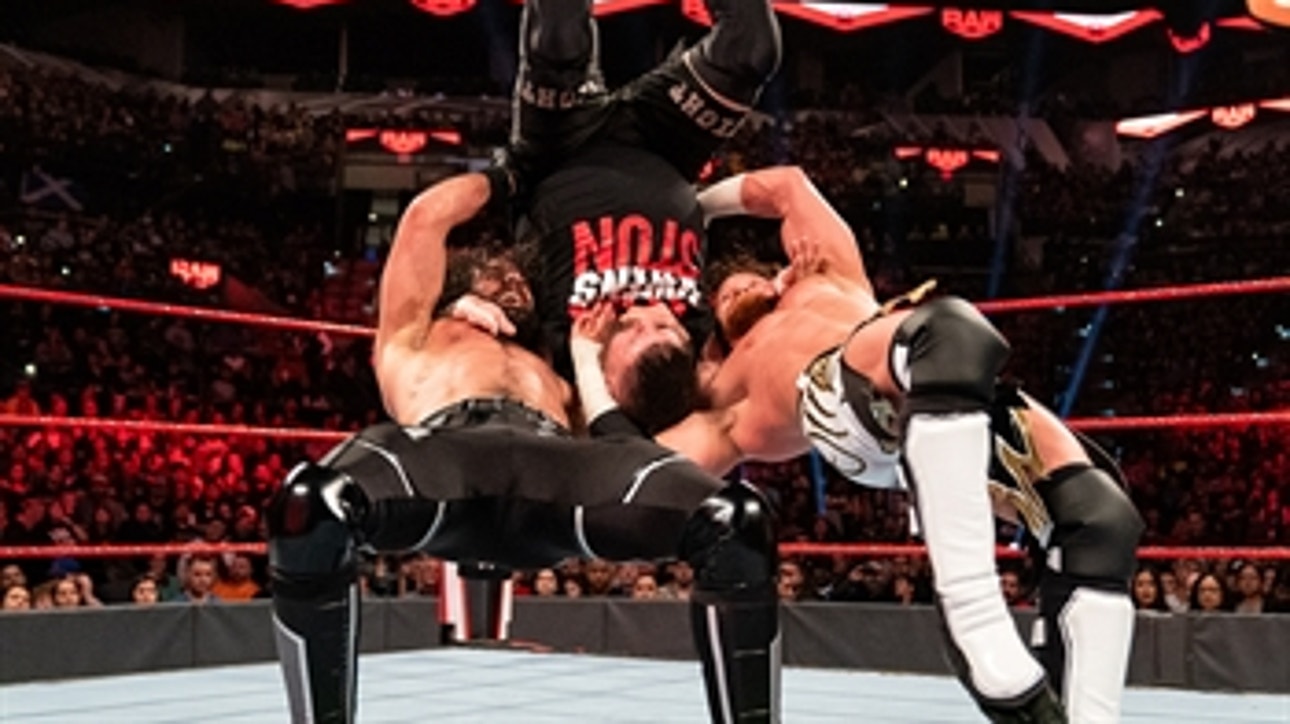 Seth Rollins & Murphy vs. Kevin Owens & Samoa Joe - Raw Tag Team Title Match: Raw, Jan. 27, 2020 (Full Match)