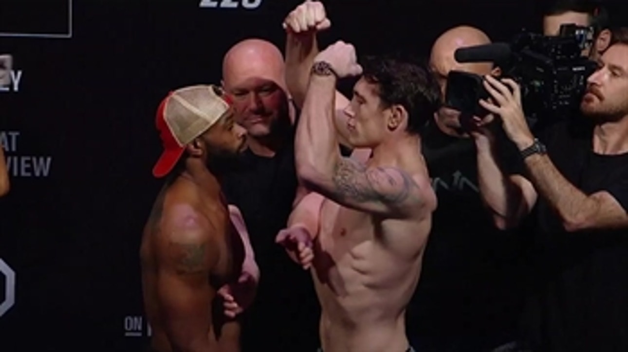Tyrone Woodley vs Darren Till ' WEIGH-INS ' UFC 228