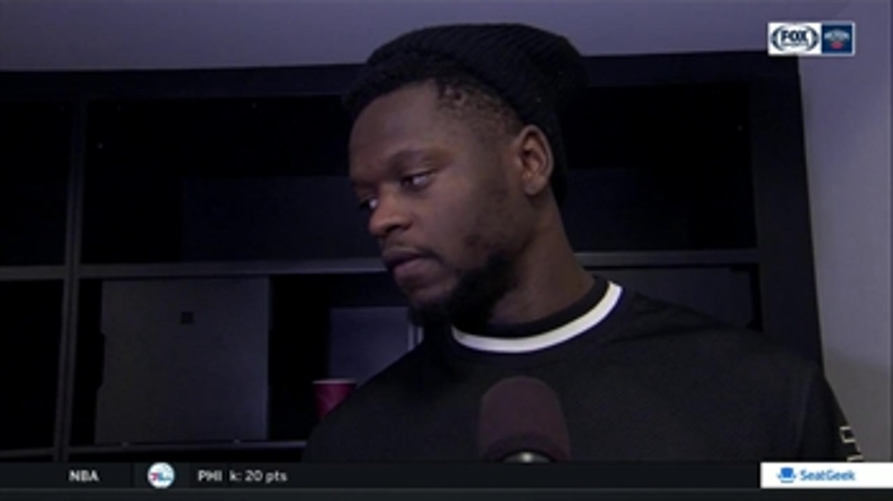 Julius Randle on Pelicans blowout win over the Cavaliers