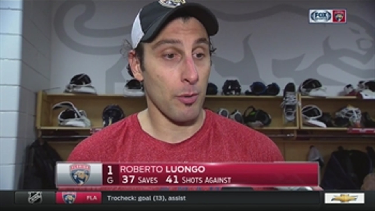 Roberto Luongo: 'It was a rough game all around'