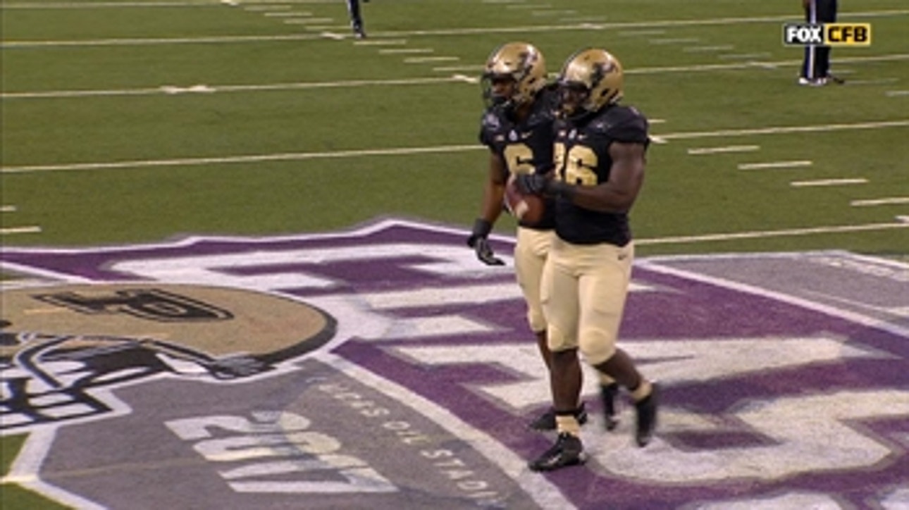 Purdue recovers ball on the goal line after Louisville fumbles snap