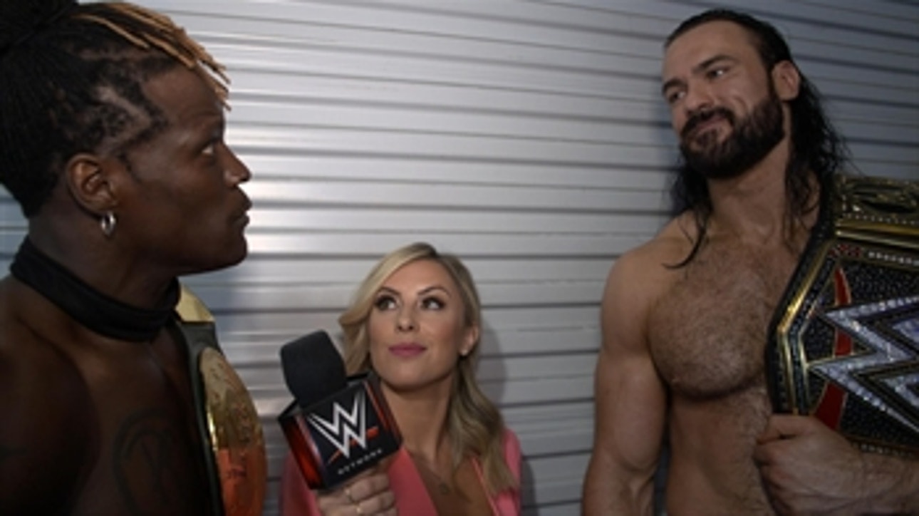 Drew McIntyre & R-Truth celebrate their victory: WWE Network Exclusive, June 15, 2020