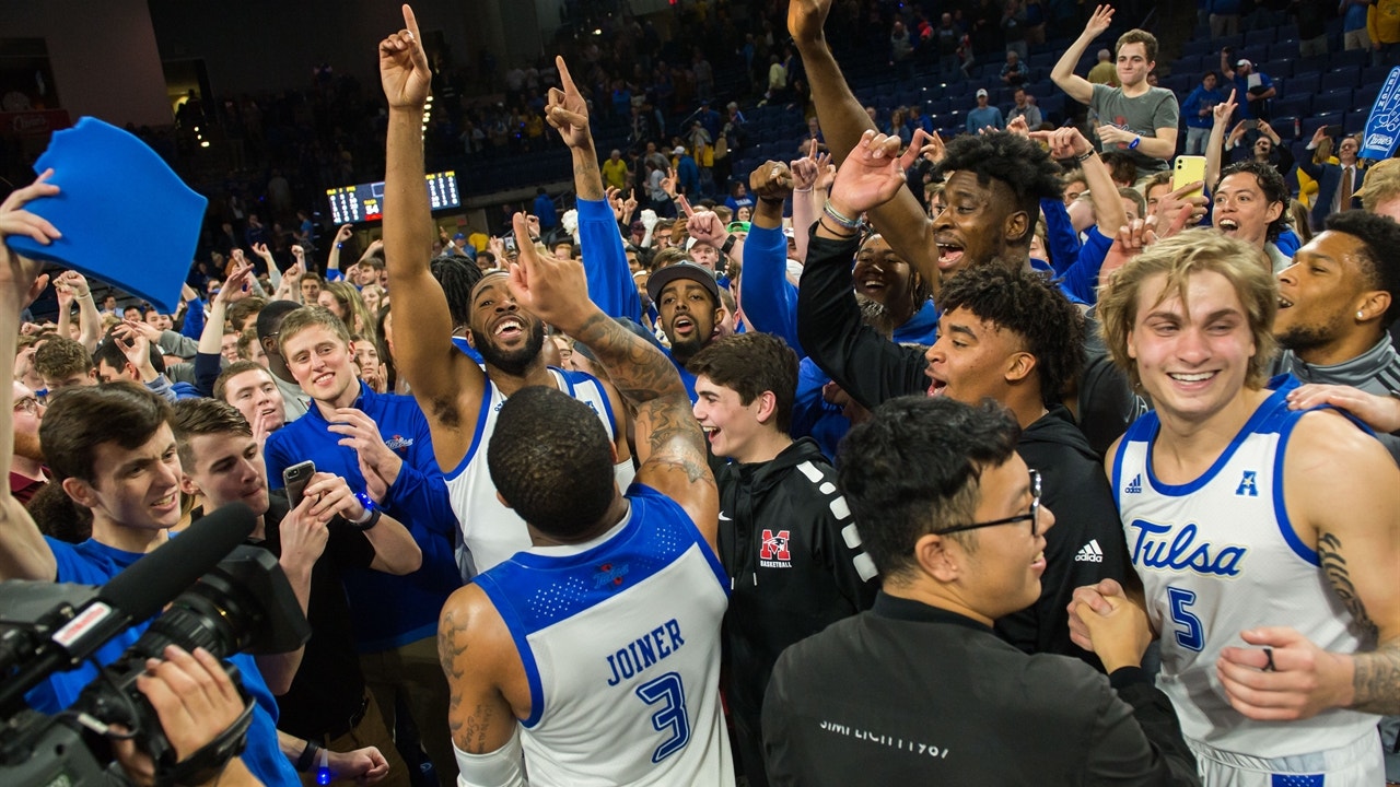 Tulsa stuns No. 23 Wichita State with wild, contested three at the buzzer