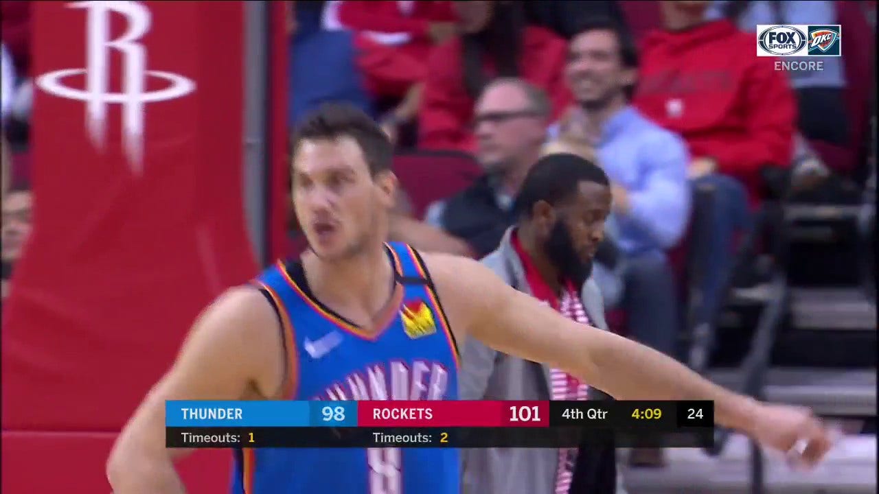 WATCH: Danilo Gallinari Ties it up After being down by A Lot ' Thunder ENCORE