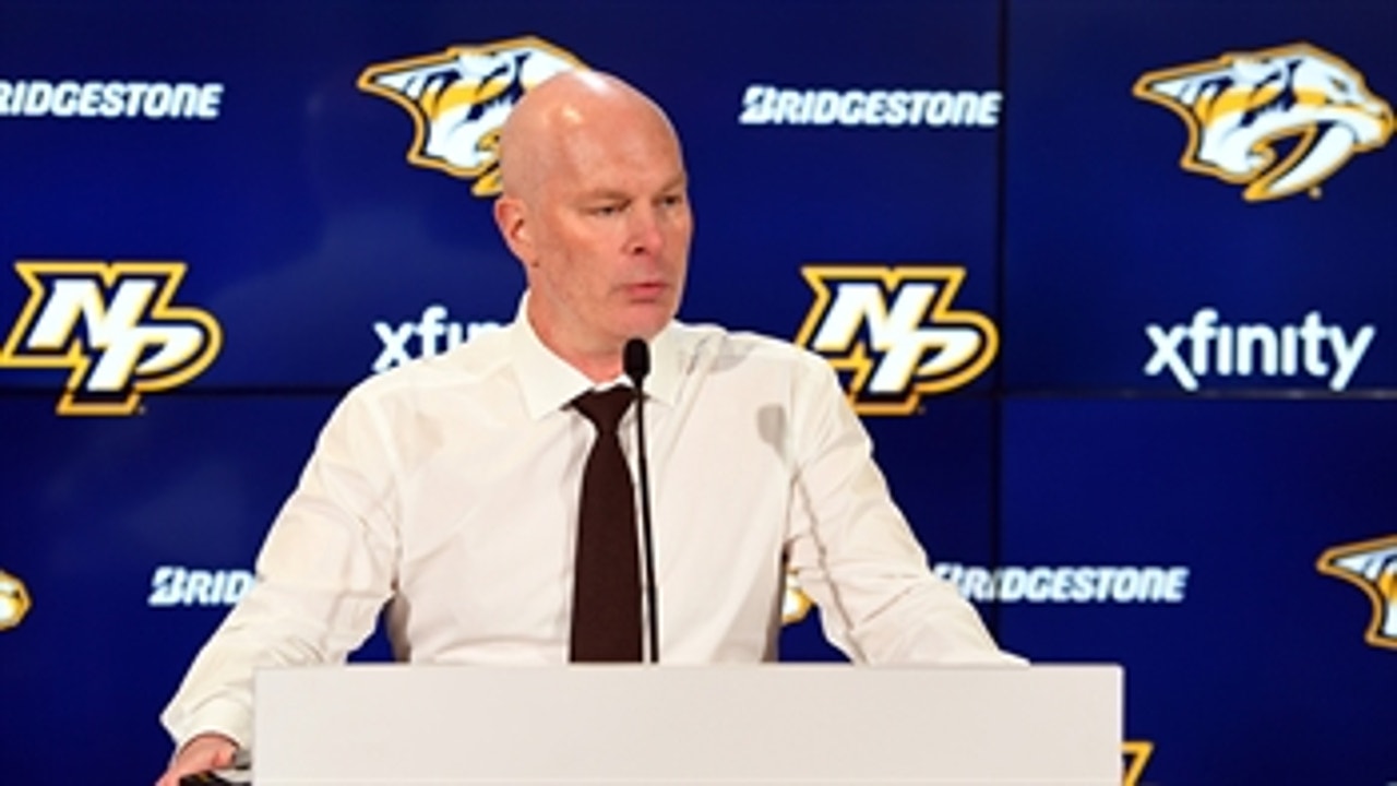 Predators introduce John Hynes as franchise's new head coach
