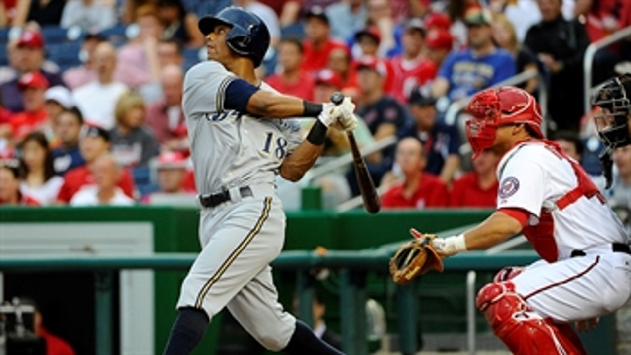 Brewers homer past Nationals