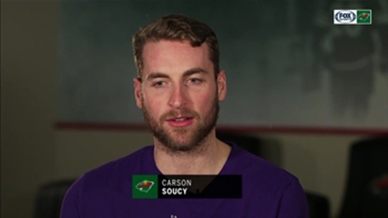 From a small town in Alberta to the NHL: The Carson Soucy story