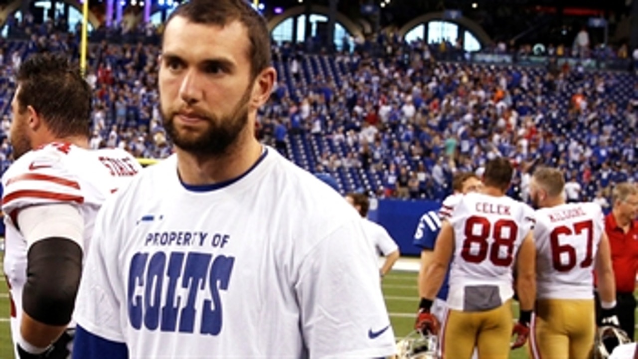 Colin reveals his wild theory on Andrew Luck