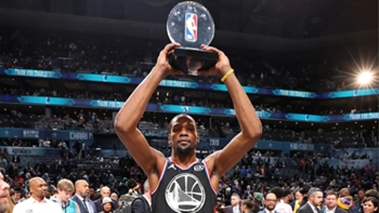 Skip Bayless credits Kevin Durant for All-Star Game win: 'He is the best player on the planet'