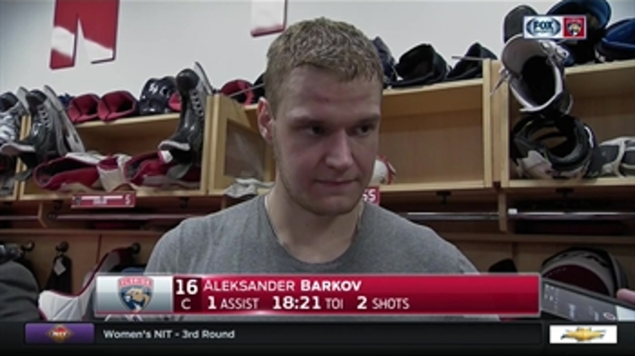 Aleksander Barkov: Defense was the difference maker