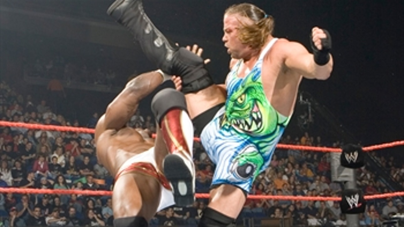 Rob Van Dam vs. Shelton Benjamin – Money in the Bank Contract vs. Intercontinental Title: WWE Backlash 2006 (Full Match)