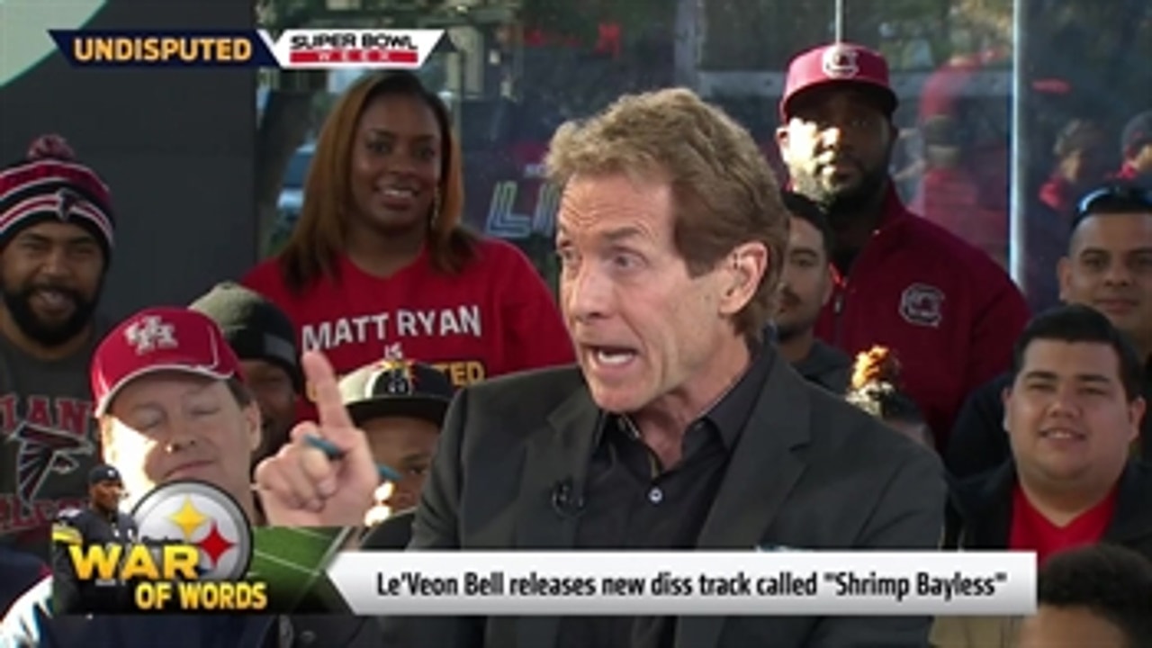 Skip Bayless responds to Le'Veon Bell's diss track 'Shrimp Bayless' ' UNDISPUTED