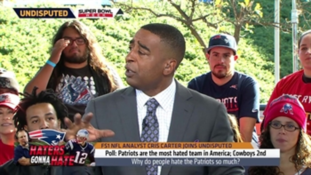 Carter on Patriots being most hated NFL team: 'People don't like winners' ' UNDISPUTED