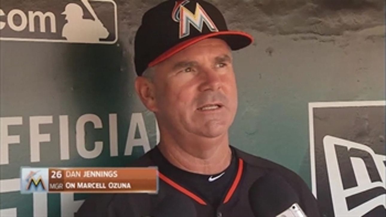 Jennings on Ozuna: 'He's excited to be back here'