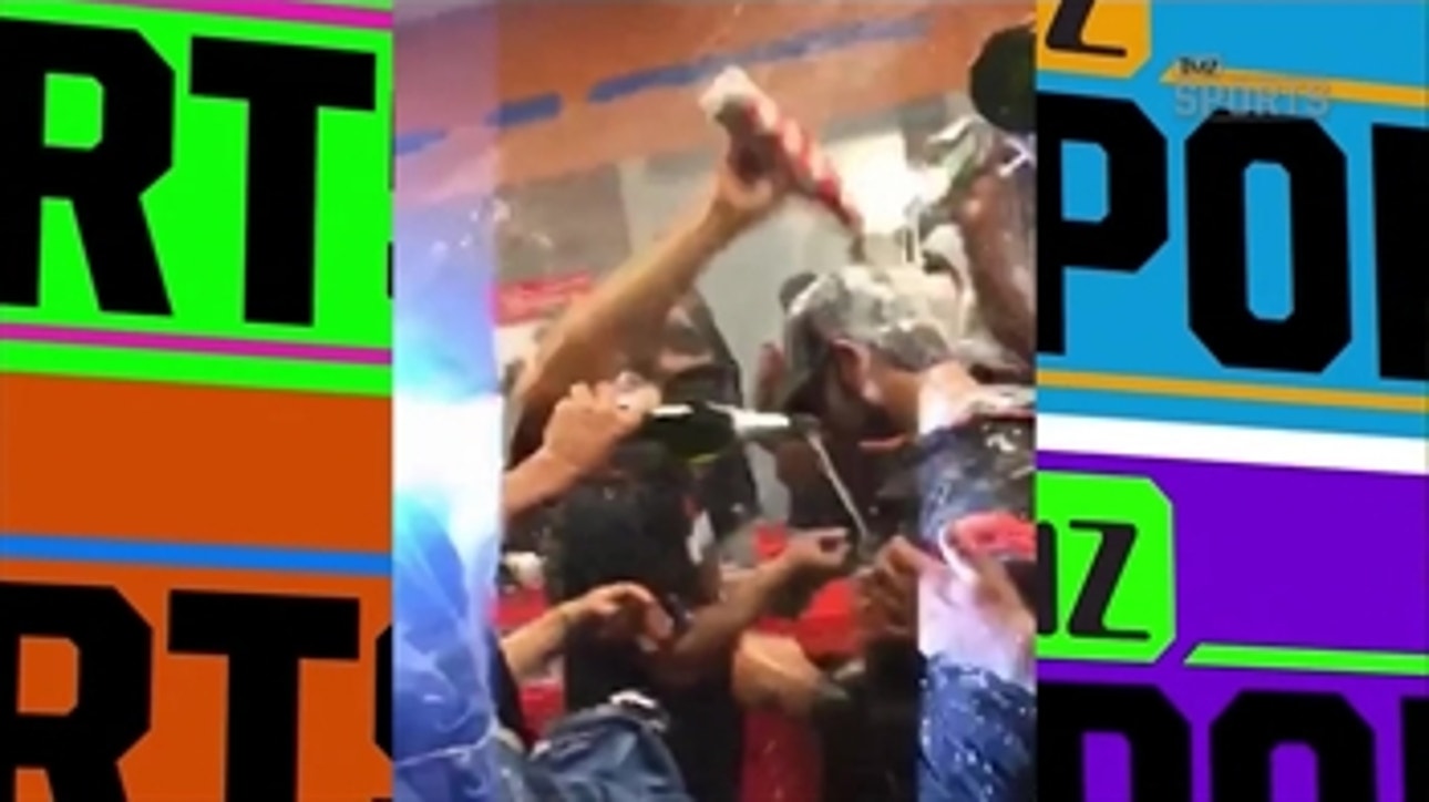Madison Bumgarner knows how to crush playoff beers - 'TMZ Sports'