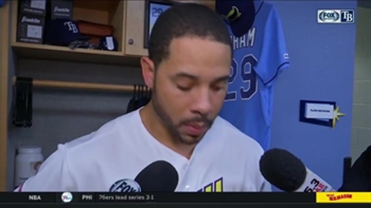 Tommy Pham on learning from his base running mistake