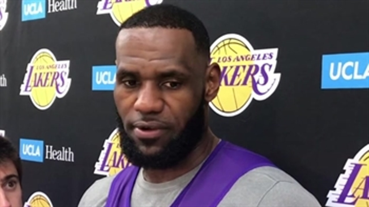 'We gotta win games': LeBron James on the Lakers' playoff chances, his injury, and team unity