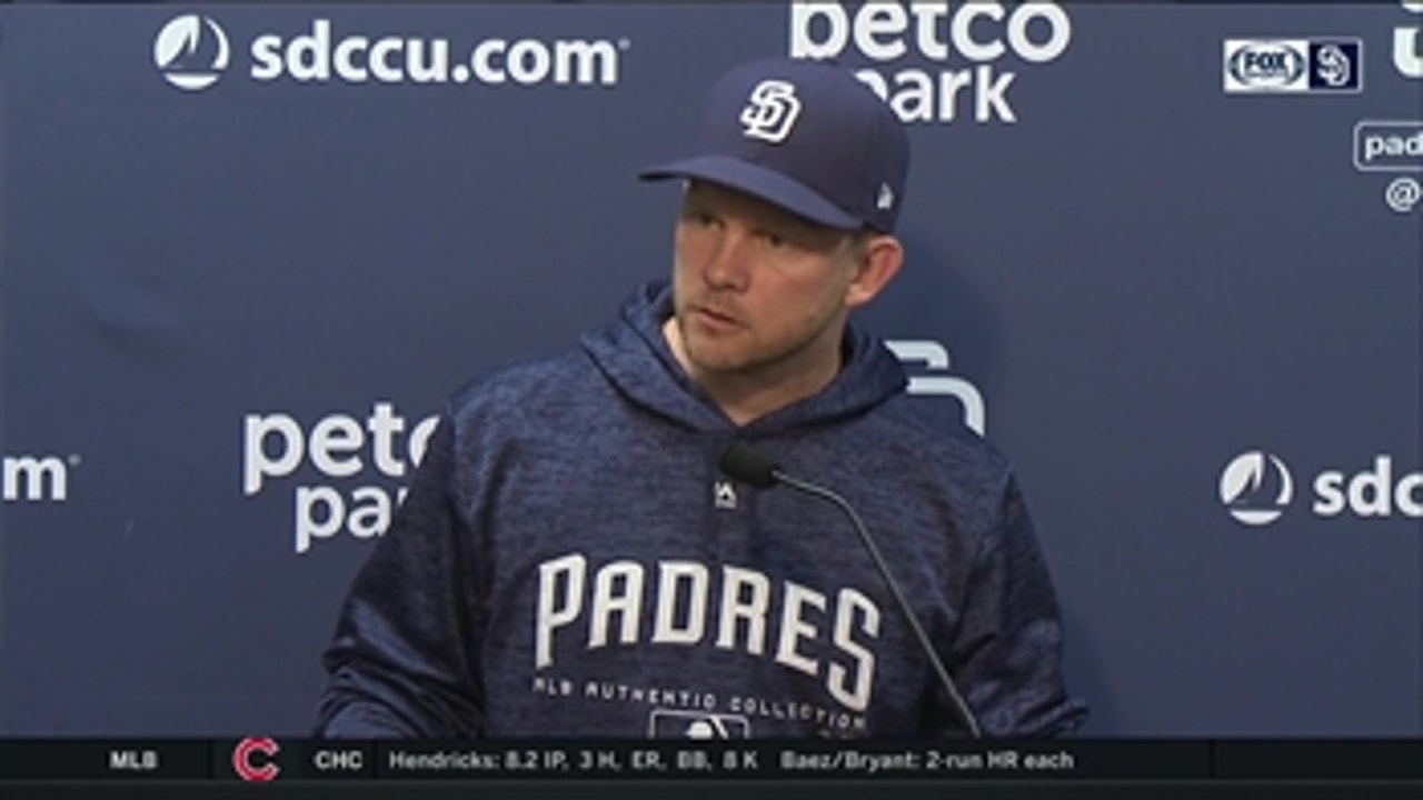 Andy Green on the Padres' 4-2 loss to San Francisco