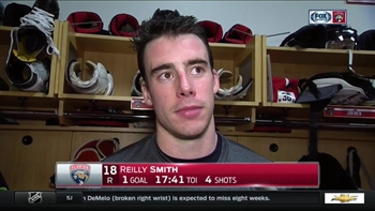 Reilly Smith: 'There's no one to blame but ourselves'