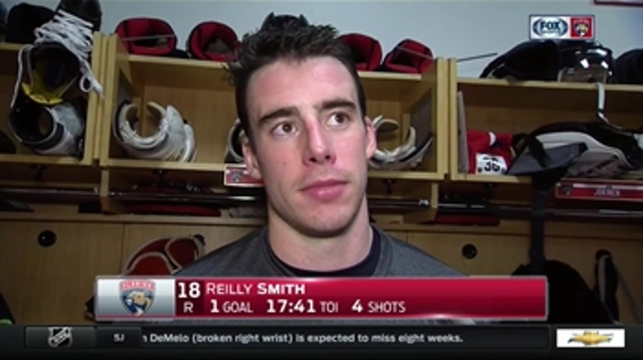 Reilly Smith: 'There's no one to blame but ourselves'