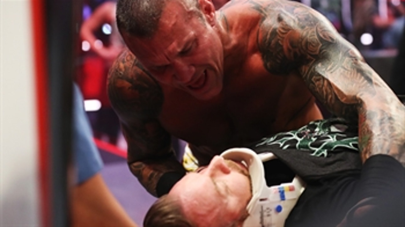 Christian receives medical attention after Randy Orton√¢‚Ç¨‚Ñ¢s attack: WWE Network Exclusive, June 15, 2020