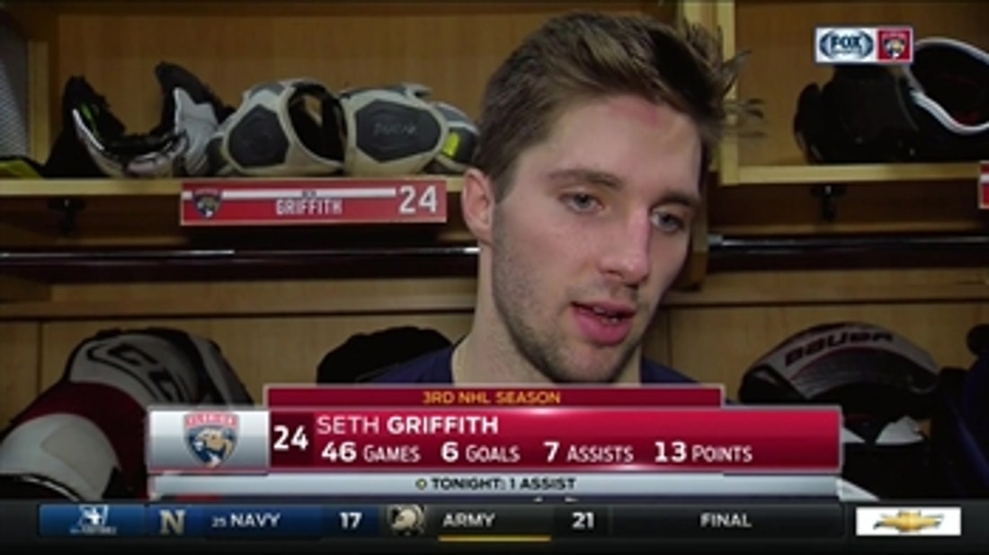 Seth Griffith hungry to see Panthers score more