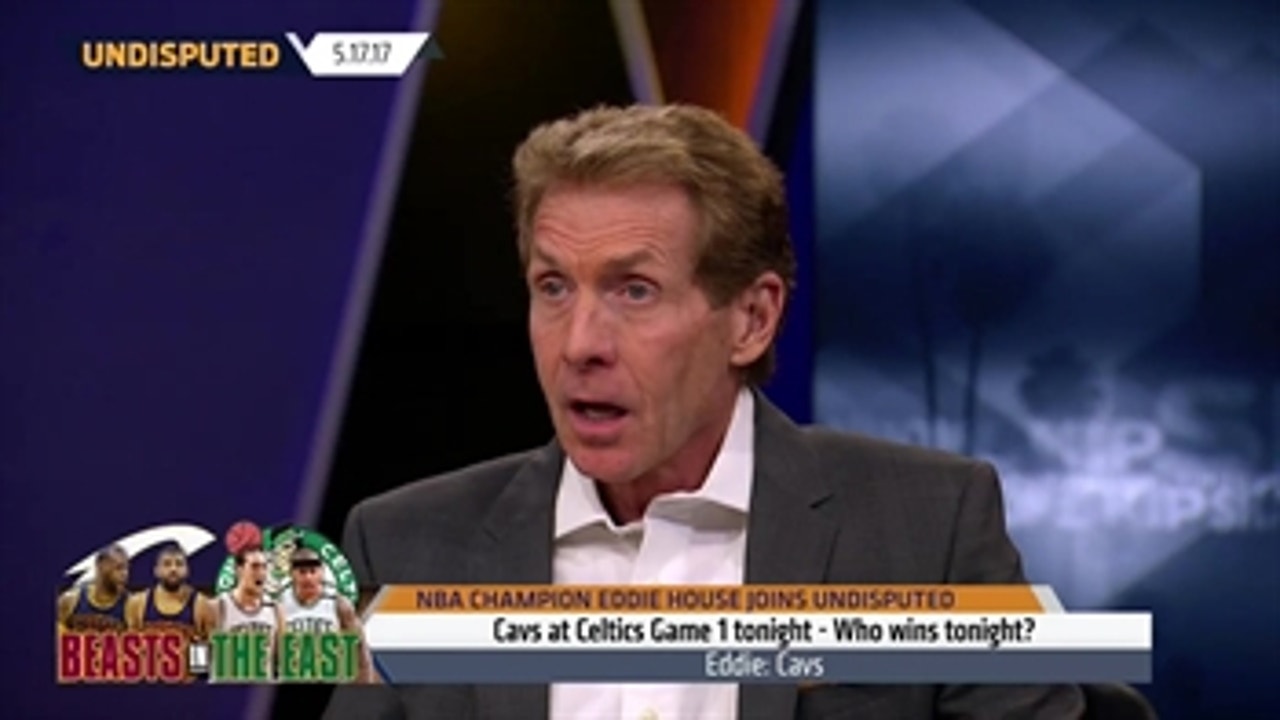 Skip Bayless says the Cleveland Cavaliers will sweep the Boston Celtics ' UNDISPUTED