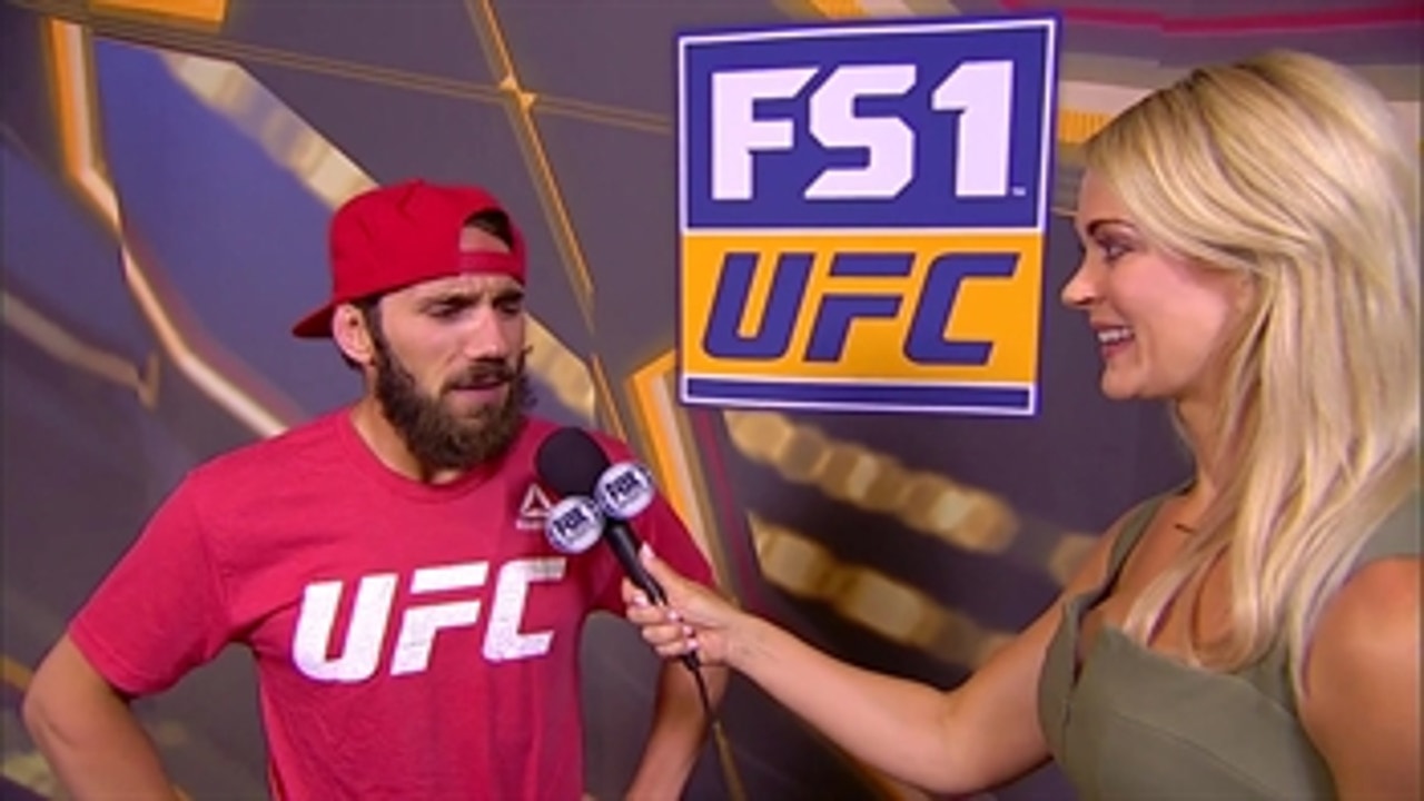 Jimmie Rivera talks to Laura Sanko ' WEIGH-IN ' INTERVIEW ' UFC FIGHT NIGHT
