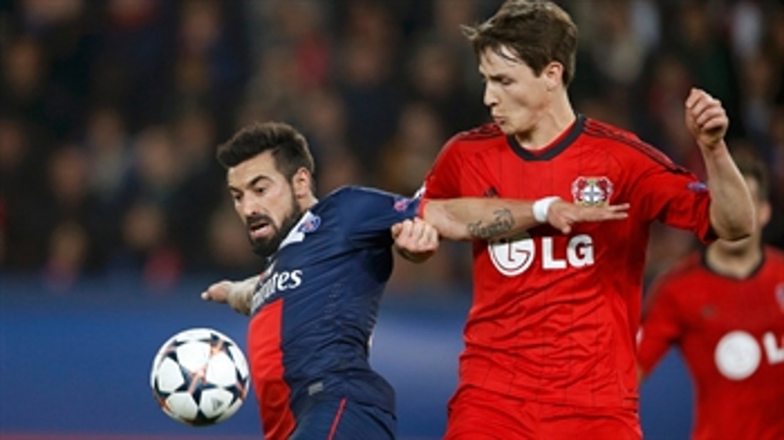 Lavezzi scores to put PSG ahead