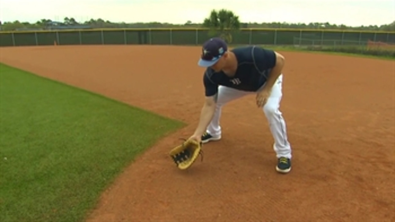 Rays demo: Logan Morrison on the 3-6-3 double play