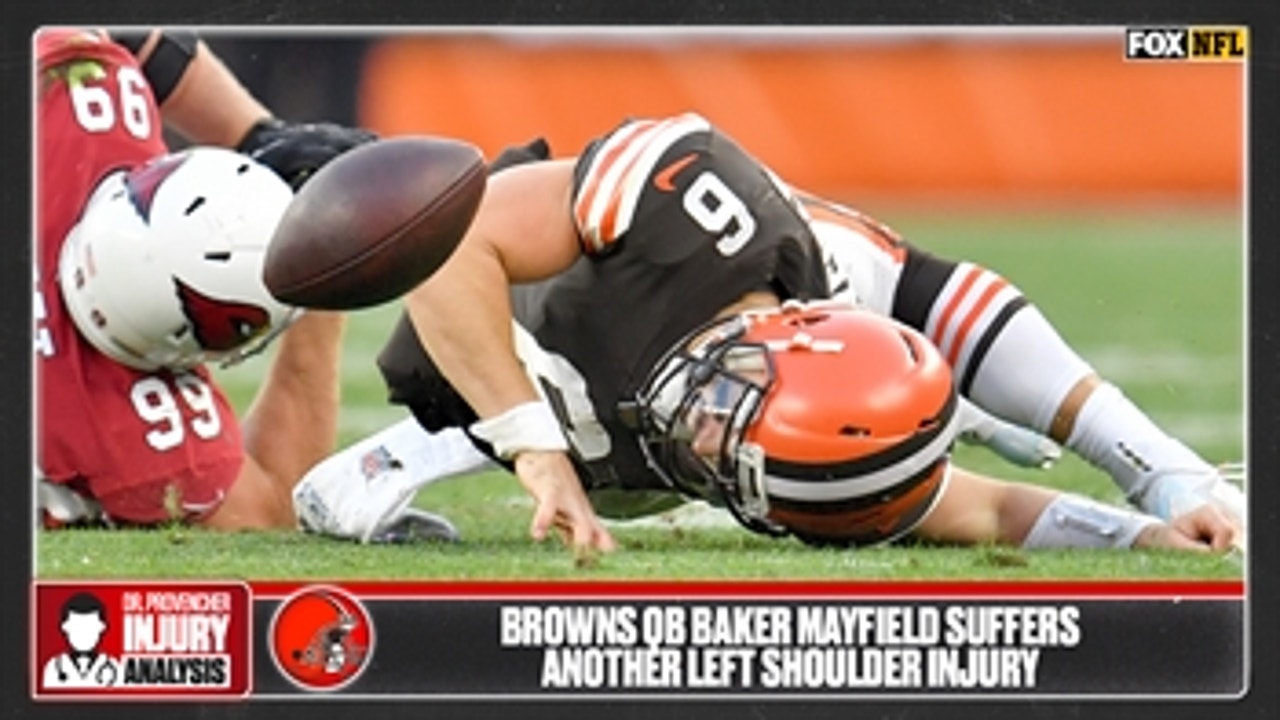 Dr. Matt breaks down risks of Browns' Baker Mayfield playing through shoulder injury