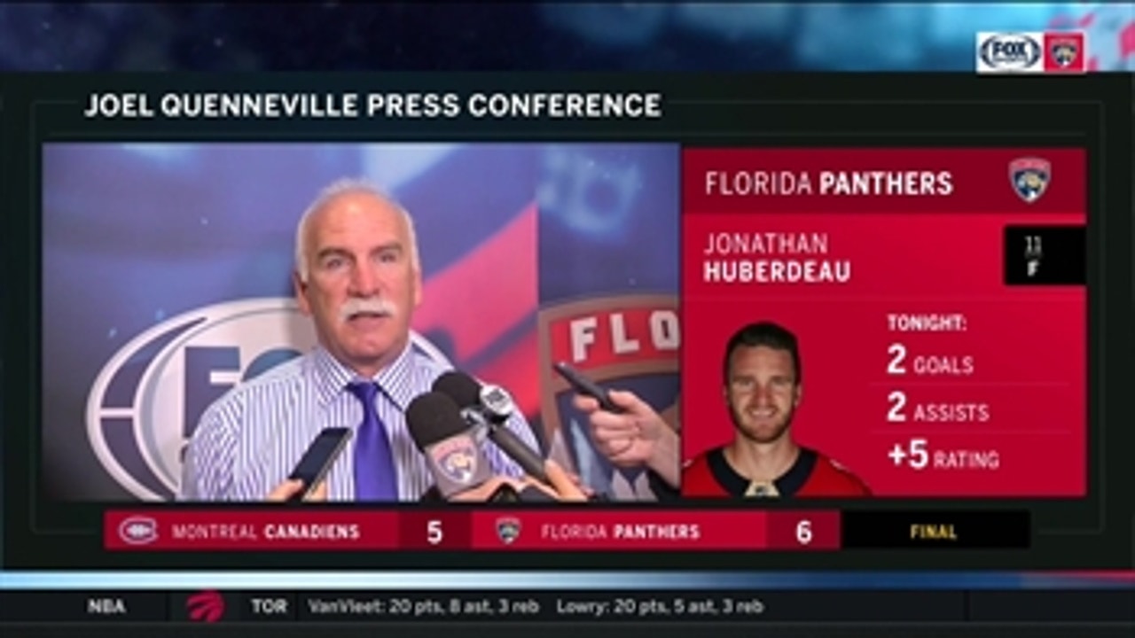 Joel Quenneville assesses Panthers' play after locking up the last home win of the decade