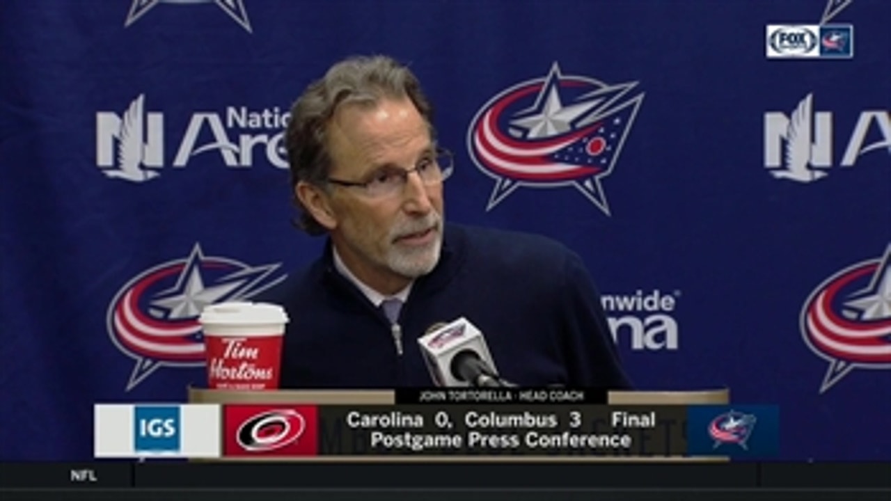 Blue Jackets weren't at their best, but John Tortorella will gladly take the two points