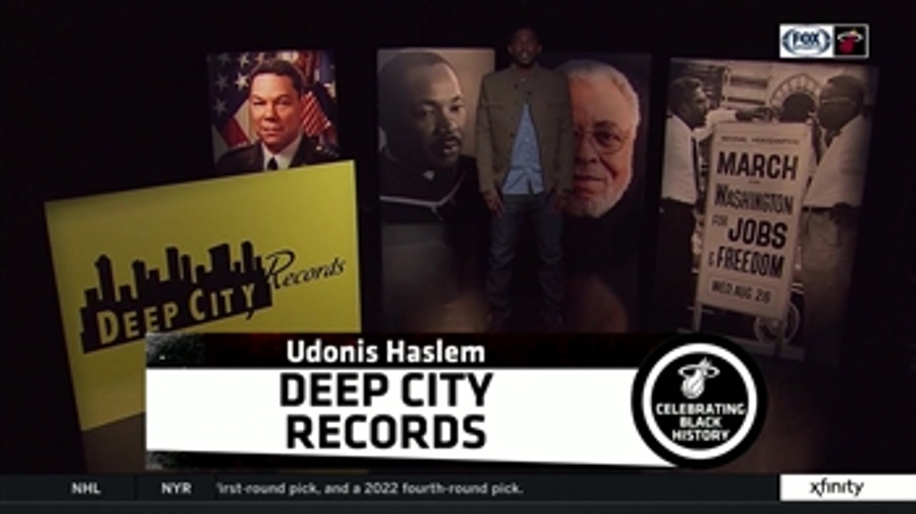 Black History Month: Miami Heat's Udonis Haslem on Deep City Records
